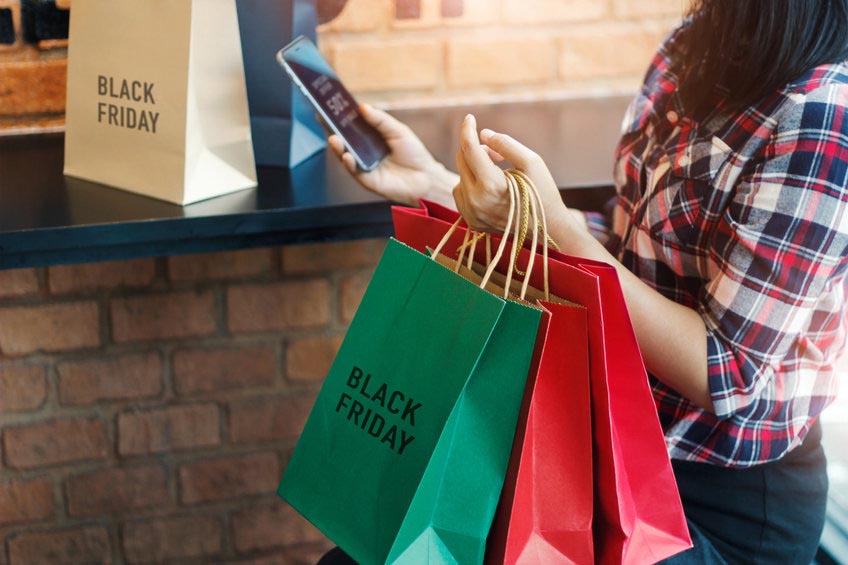 Compras en tiendas físicas en el Black Friday 2021